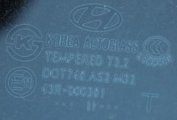 Стекло задней левой двери Hyundai Elantra V MD SD 83411-3X010 83411-3X000 2011 г
