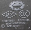 Стекло передней двери BYD Flyer II 2005 г CCC QY E000081 TEMPERED DOT742M235AS2 E1 ECE-001811 06.11.00TY012G, 61030120 06.11.00TY011G, 61030110