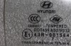Стекло форточки задней двери Hyundai Accent TagAZ 2007 г L8357125010, L8357125000, 83571-25010, 83571-25000